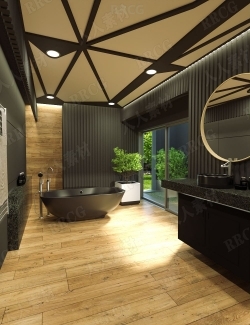 高端奢华浴室室内设计3D模型合集