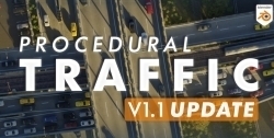 Procedural Traffic程序化交通Blender插件V1.1.1版