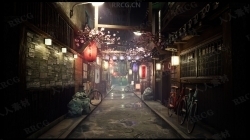 日本小巷环境场景Unreal游戏素材资源