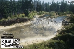 高级河流和湖泊引擎地形工具Unity游戏素材资源