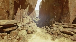 创建高度岩石悬崖底部植被Unreal Engine游戏素材资源