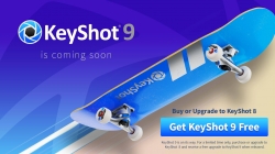 KeyShot 9真的来了，刺不刺激惊不惊喜！
