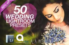 50组唯美婚礼调色预设Lightroom预设 Creativemarket Wedding Lightroom Presets 23...