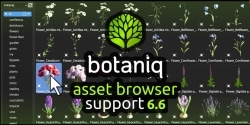 Botaniq草木植物植被库Blender插件V6.5.0版