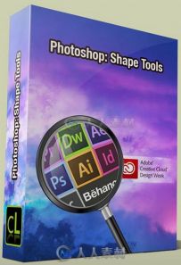 Photoshop图形工具使用技巧视频教程 CreativeLIVE Mastering Photoshop’s Shape T...