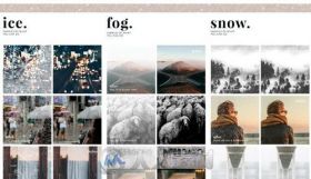 冬日冰雪特效修饰高清图片Snow, Fog & Ice Texture Overlays
