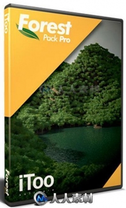 iToo Software ForestPack Pro森林草丛植物生成3dsmax插件V6.2.2版