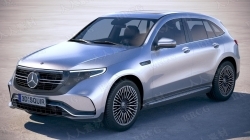 梅赛德斯奔驰Mercedes-Benz EQC AMG 2020款SUV汽车3D模型