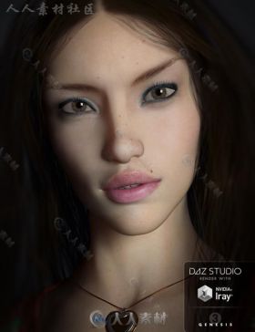 明艳动人的女性3D模型合辑