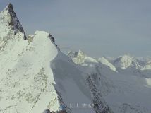 航拍雪山高清实拍视频素材