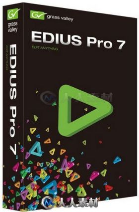 EDIUS视频剪辑软件V7.53.010版 GRASS VALLEY EDIUS PRO 7.53 BUILD 010 WIN X64