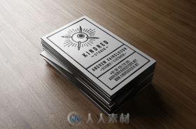 7款商业卡片展示PSD模板Business cards 7 PSD mockups