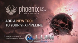 《Maya流体模拟仿真插件V2.0版》Phoenix FD Ver 2 for Maya 2012–2013 Win64
