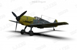 二战德国战斗机高质量3D模型