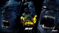 野兽Beast超级英雄《X战警》动漫角色雕塑3D打印模型