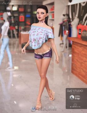 女性性感清凉的夏季服装3D模型合辑