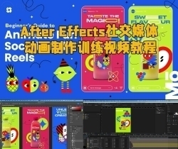 After Effects社交媒体动画制作训练视频教程
