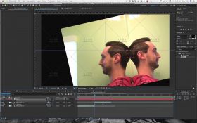 After Effects制作一个穿越镜子特效视频教程