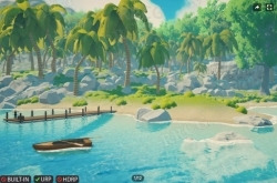 程式化水光着色器视觉特效Unity游戏素材资源