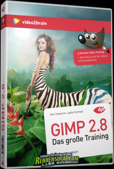 《GIMP 2.8高级培训教程》video2brain GIMP 2.8 The Great Training German