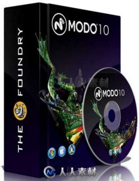 Modo三维建模设计软件V10.2V2版 THE FOUNDRY MODO 10.2V2 WIN MAC LNX XFORCE