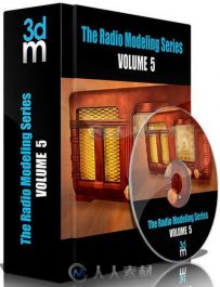 3dsMax收音机建模技术训练视频教程第五季 3DMotive The Radio Modeling Series Vol...