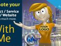 产品网络推广AE模板 VideoHive Promote Your Product Service App Website With Me...