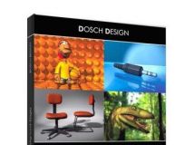 《3D设计背景模型贴图合辑》DOSCH Design 3d Background Stages