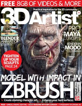 3D艺术家书籍杂志第98期 3D ARTIST ISSUE 98 2016