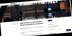 CGarchitect公布了2021年度建筑可视化渲染器使用调查结果