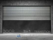 芝麻开门转场视频素材 Videohive Door Transition 4476877 Motion Graphics