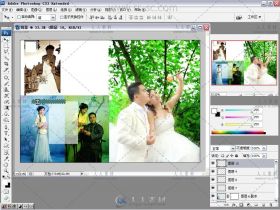Photoshop时尚杂志婚纱设计视频教程