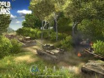 Unity3D游戏扩展资料包 - 坦克大战 Unity Asset Big World World of Tanks Game en...