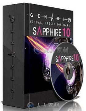GenArts Sapphire蓝宝石插件合辑V10.0版 GENARTS SAPPHIRE V10.0 FOR AE AD AVID O...