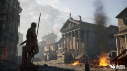 古罗马万神庙火山爆发环境场景UE游戏素材