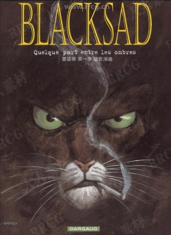 《黑猫警探 摩萨德Blacksad 》汉化第一部侦探漫画合集