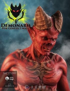 恐怖的地狱恶魔角色3D模型合辑