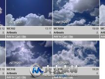 《白色云朵高清实拍视频素材合辑》Artbeats White Puffy Clouds HD