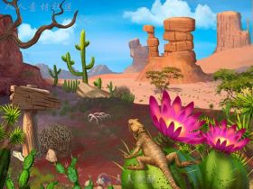 完美的沙漠包2D贴图和材质Unity游戏素材资源