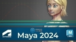 Maya三维建模与动画软件V2024版
