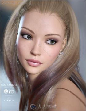成熟性感的美丽女性3D模型合辑