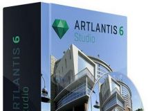 Artlantis Studio建筑场景专业渲染软件V6.0.2.17版 Artlantis Studio 6.0.2.17 Win...