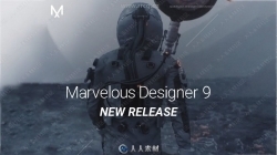 Marvelous Designer 9三维服装设计软件V5.1.445.28687版