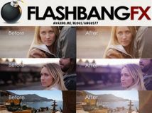 复古镜头光高清视频素材合辑 FlashBangFX Vintage Insta-Flares