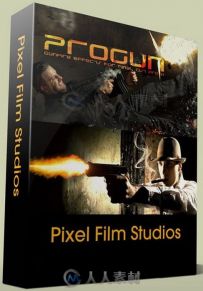 PROGUN枪口火焰预设特效FCPX插件 Pixel Film Studios PROGUN