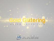 金色闪耀粒子高清背景视频素材合辑 Videohive Gold Glittering 4250887