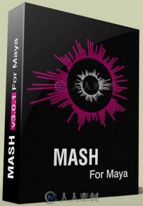 Maya节点控制器插件MASH V3.2.3版 Mainframe MASH v3.2.3 For Maya 2014-2015 Win64