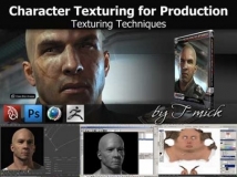 《Maya与Zbrush电影游戏人物纹理贴图高级教程》Character Texturing for Production Texturing Techniqu