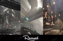 3组大型城市游戏场景Unity游戏素材资源