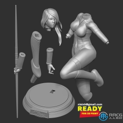 巴丝蒂拉尚《星球大战：旧共和国武士》游戏角色雕塑3D打印模型